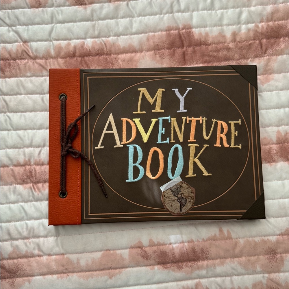 Disney My Adventure Book with Brown and Orange Cover